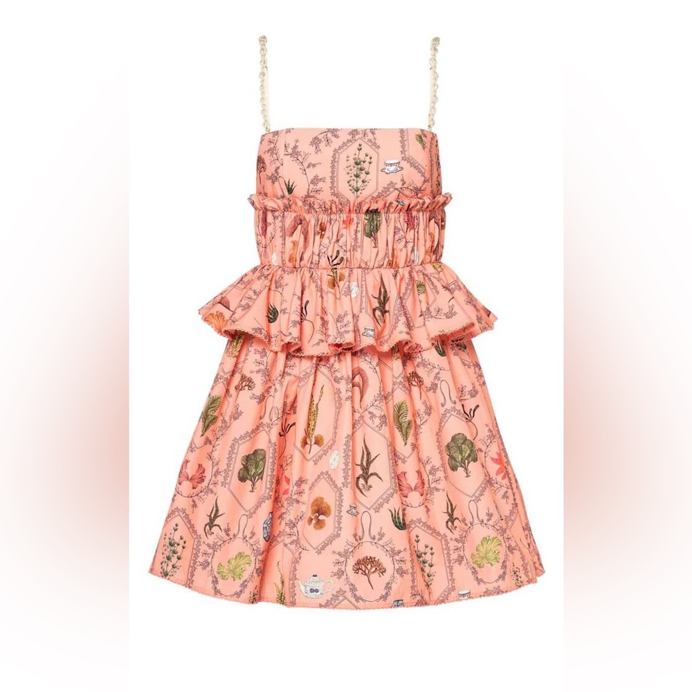 AGUA BY AGUA BENDITA Salvador Encaje Mini Dress